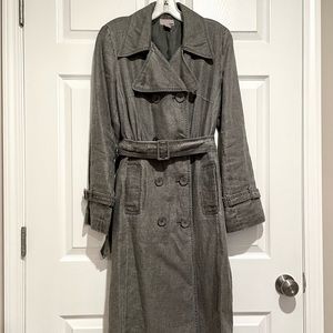 H&M denim trench coat